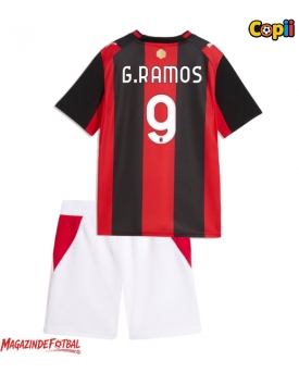 AC Milan Goncalo Ramos #9 Echipament de Fotbal Replică 2026-27 Copii Acasa (+ Șorturi)